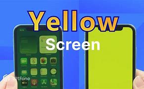 Image result for Apple iPhone Yellow Screen
