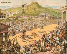 Image result for Ancient Olympic Games 776 BC