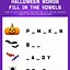 Image result for Free Halloween Worksheets for Kids