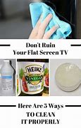 Image result for How Properly Clean Flat Screen TV