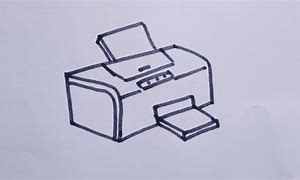 Image result for Printer Sketch