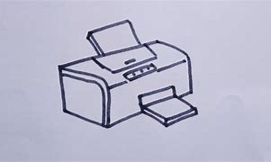 Image result for Printer Simple Drawing