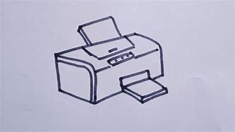Image result for Printer Sketch