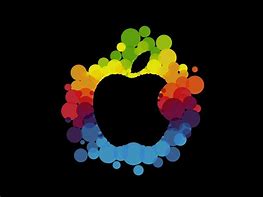 Image result for Apple Neon Wallpaper