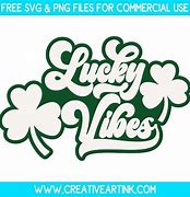 Image result for Lucky Vibes SVG
