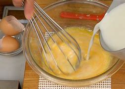 Image result for Put the Beaten Egg in the Mixture