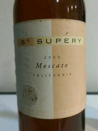 Image result for saint Supery Moscato