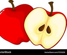 Image result for Apple Fruit Cut in Half