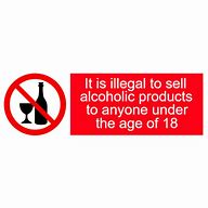 Image result for Alcohol Age Restriction 18