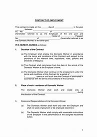 Image result for Employee Contract Format