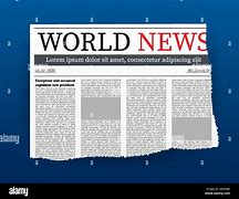 Image result for Blank Newspaper Clipping