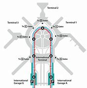 Image result for San Francisco International Airport Terminal Map