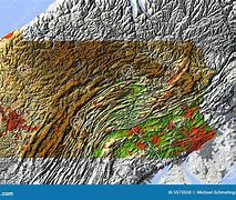 Image result for Pennsylvania Relief Map