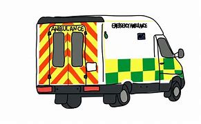 Image result for Ambulance Drawing 3D