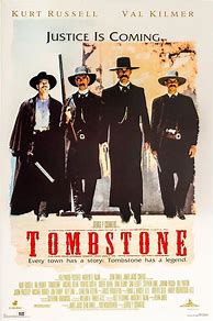 Image result for Tombstone Movie Poster