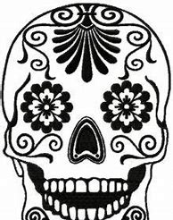 Image result for Sugar Candy Skull Stencil