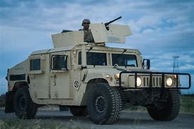 Image result for Humvee Dual 50 Cal Minigun