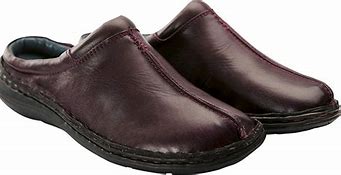 Image result for Men's Outdoor Leather Slippers