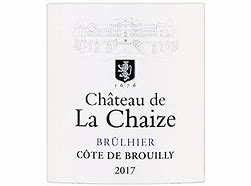 Image result for Chaize Cote Brouilly Brulhier