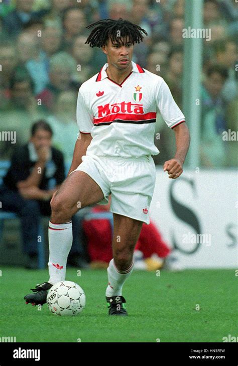 RUUD GULLIT AC MILAN 06 October 1992 Stock Photo - Alamy