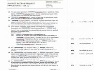 Image result for Subject Access Request Release Template