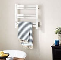 Image result for Heated Towel Racks for Bathrooms