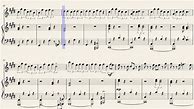 Image result for 7 Rings Violin Sheet Music