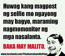 Image result for Funny Quotes Tagalog Bading