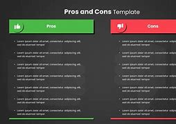 Image result for Pros Cons List Word Template