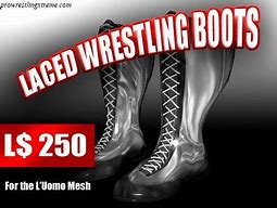 Image result for Wrestling Boots for Men