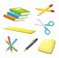 Image result for Aniwmtion School Supplies Vector