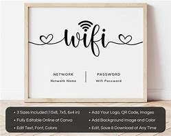 Image result for Office Wi-Fi Sign