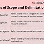 Image result for Limitations of Research Paper Example