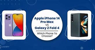 Image result for iPhone 14 Pro Max vs Galaxy Z Fold5