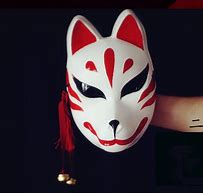 Image result for Full Face Kitsune Mask