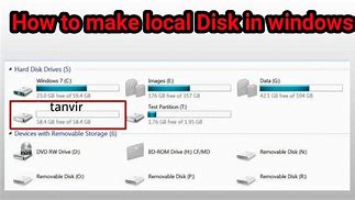 Image result for How to Make Local Disk in Windows 11