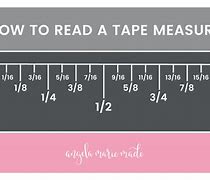 Image result for 1 32 Tape Chart
