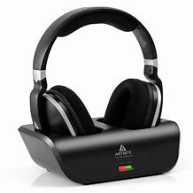 Image result for Wireless Headphones for TV with Charging Dock