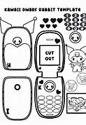 Image result for Hello Kitty Flip Phone Drawing