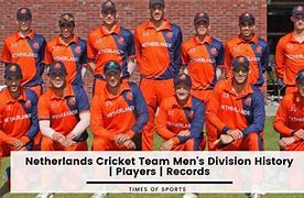 Image result for Netherlands Cricket Team