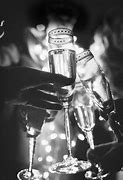 Image result for Champagne Black and White