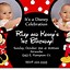 Image result for Mickey and Minnie Mouse Invitations