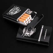 Image result for Cigarette Case with Lighter Holder