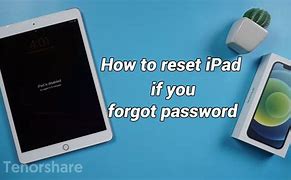 Image result for Lost Password to iPad How to Reset