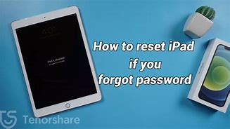 Image result for Forgot Passcode to Apple Tablet