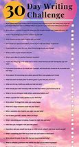 Image result for 30-Day Writing Challenge Bullet Journal