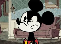 Image result for Mickey Mouse Upset Crying