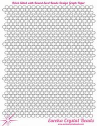 Image result for Peyote Stitch Graph Paper Round