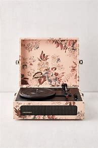 Image result for Crosley Floral Record Player