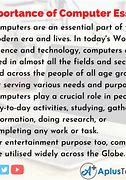 Image result for Essay On Computer in English